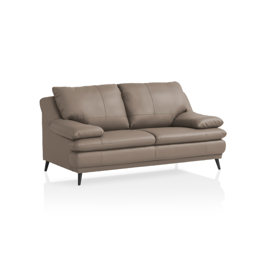 CANAPE 2 PLACES FERRARA - Taupe Soldes été