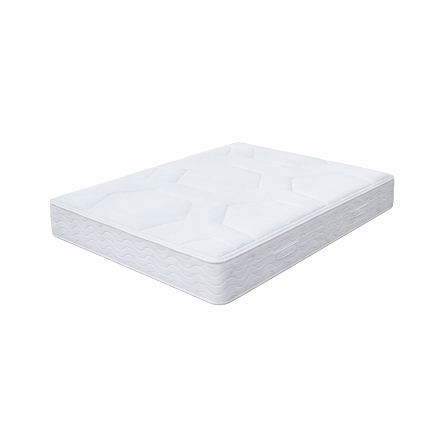Matelas Kinedorsal Futura 120X200 - Blanc + Couette Gratuite Essentiel HIVER