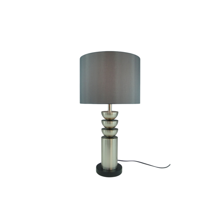 LAMPE DE TABLE EN METAL 28X54cm - Argenté Luminaires et éclairage