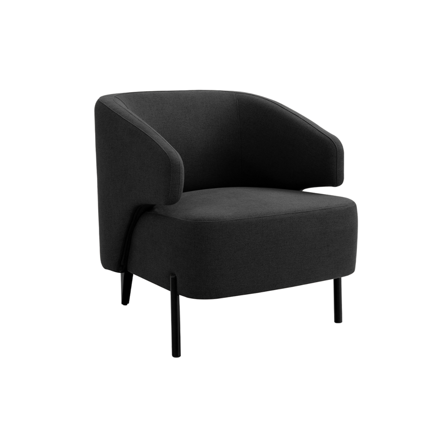 Fauteuil Play Time Tissu - Noir Fauteuils et Sièges Opérateurs