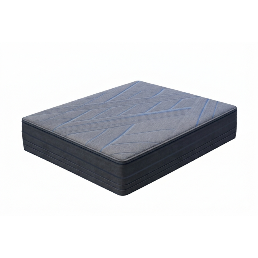 Matelas Beautyrest Signature Plush 100X190Cm - Bleu Matelas