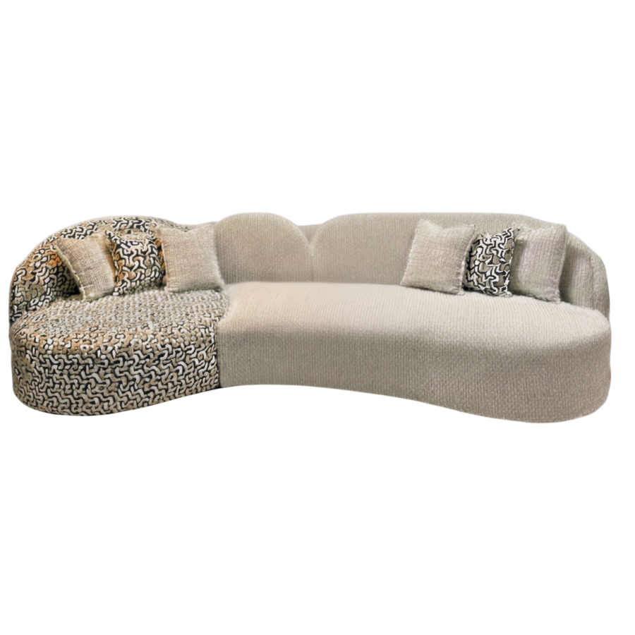 Canapé D'angle Pop - Taupe Spécial CAN