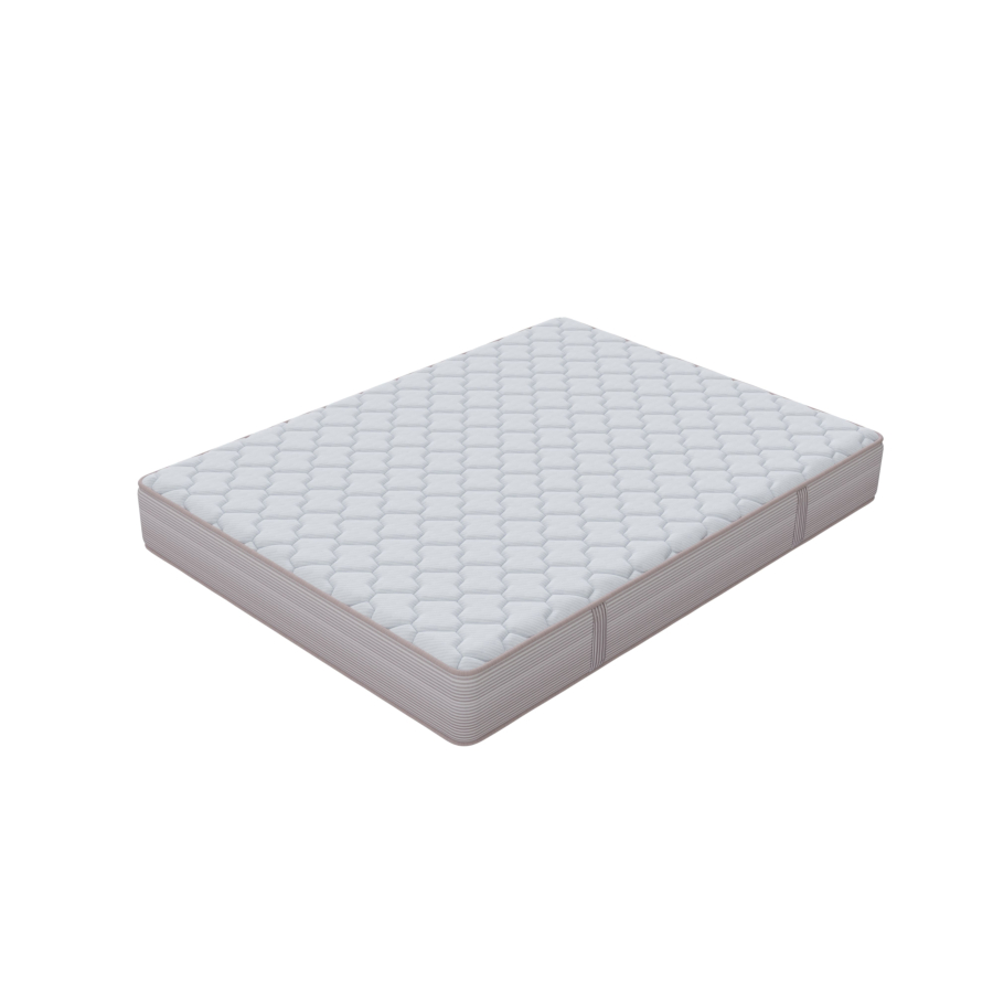 Matelas Simmons Riviera 160X200 - Blanc + 2 Oreillers Gratuits Essentiel HIVER