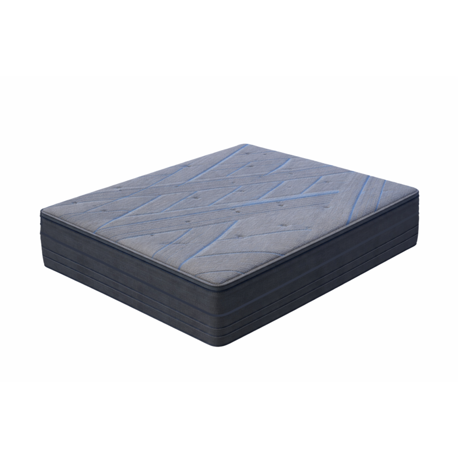 Matelas Beautyrest Signature Plush 140X190Cm - Bleu Matelas
