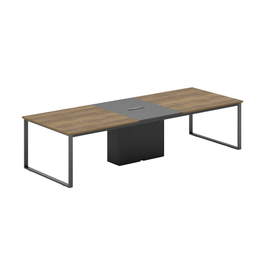 Table De Conférence Start Pro - Noyer/Gris Tables de Réunion