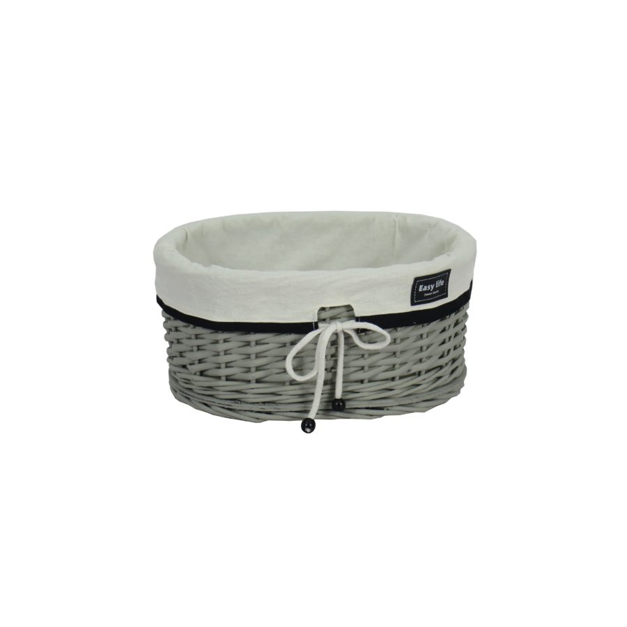 Panier De Rangement Tomy 15cm - Gris Paniers et corbeilles