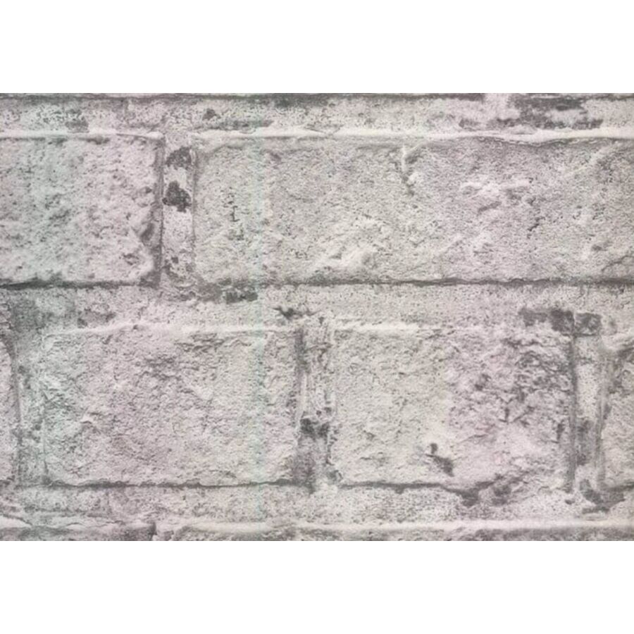 Papier Peint Motifs BRIQUE - Gris Papier peint