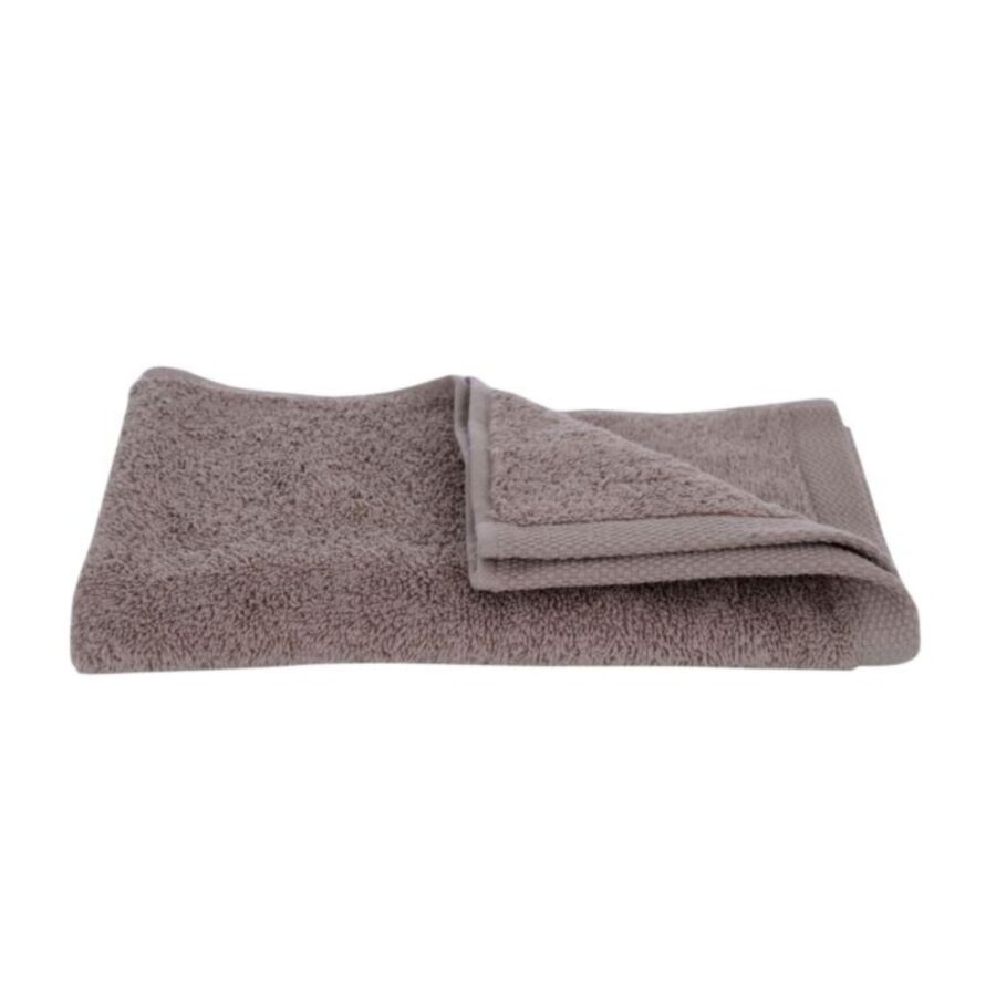 Serviette Invité Basic 50x90cm - Taupe TEXTILE