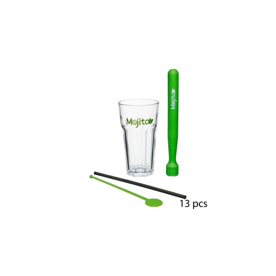 Set De 4 Verres Coffret MOJITO - Blanc Verres d'eau
