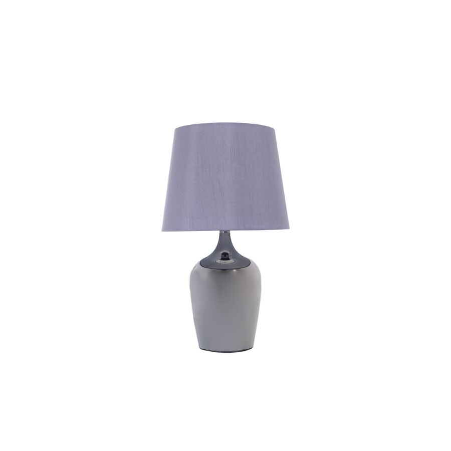 Lampe De Chevet En Métal 23x38cm - Noir Lampe de table