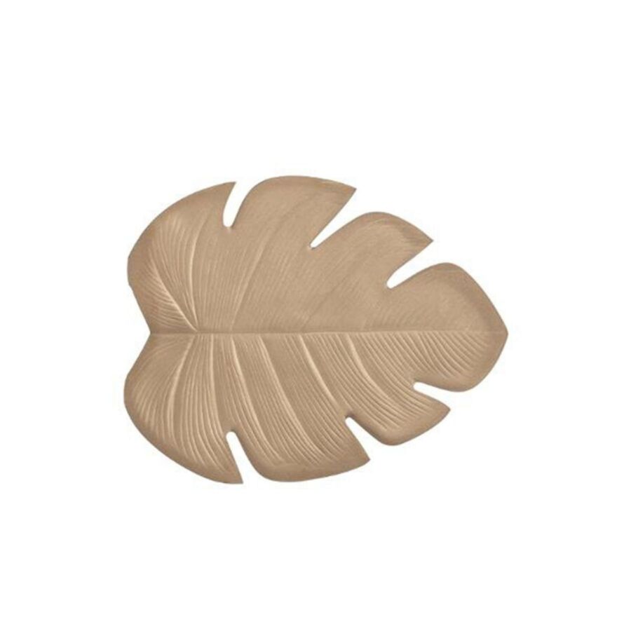 Set De Table LEAF 47x38cm - Or Sets de table
