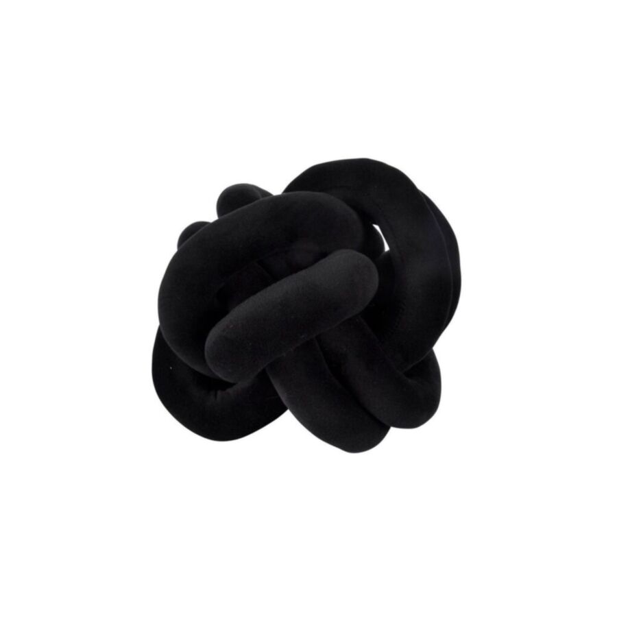 Coussin Nœud Décoratif WILD KIDS - Noir Coussins décoratifs