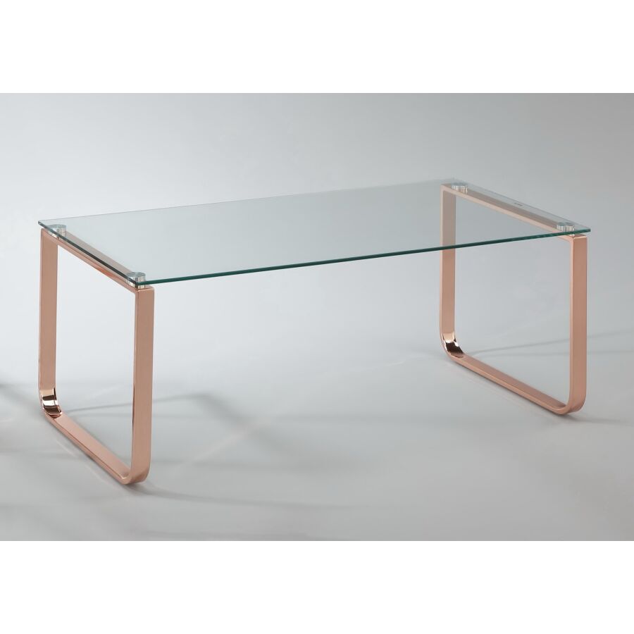 Table Café RAMELLI 110cm - Cuivre Décoration