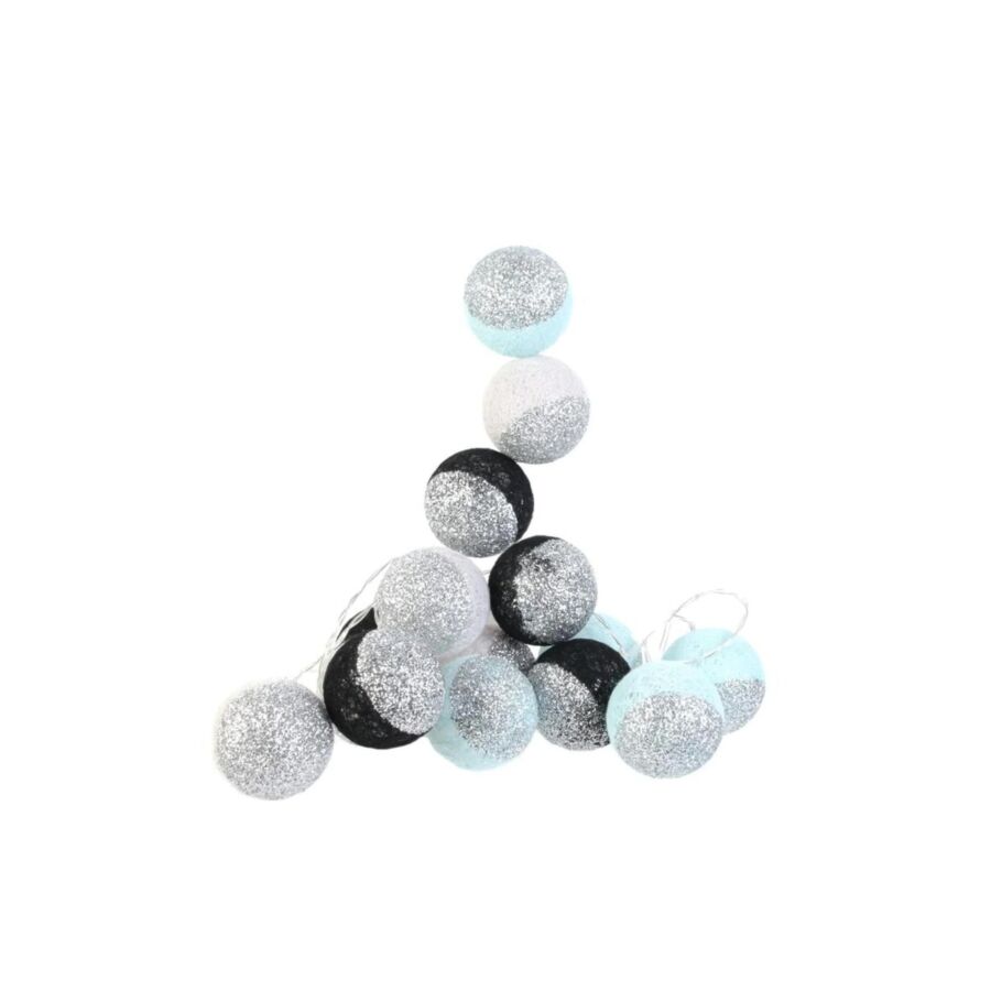 Guirlande Lumineuse À LED 16 Boules - Multicouleur Luminaires
