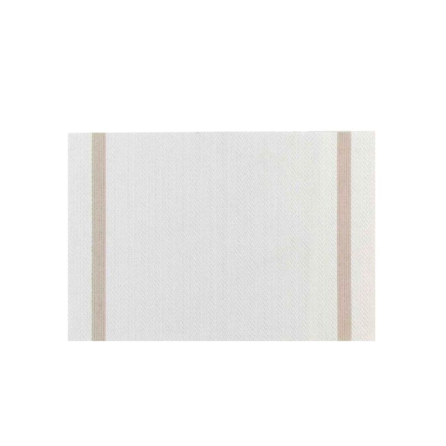 Set De Table GOLDIRA - Blanc / Or Sets de table