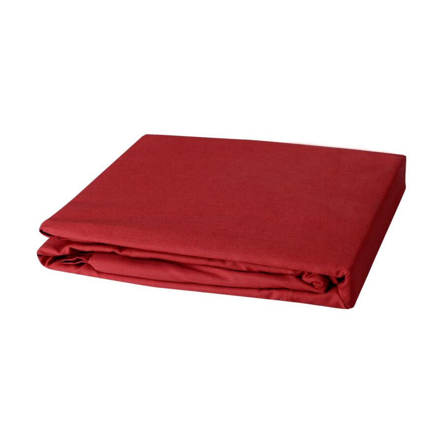 Drap Plat 240x300cm PERCALE - Terracotta Draps