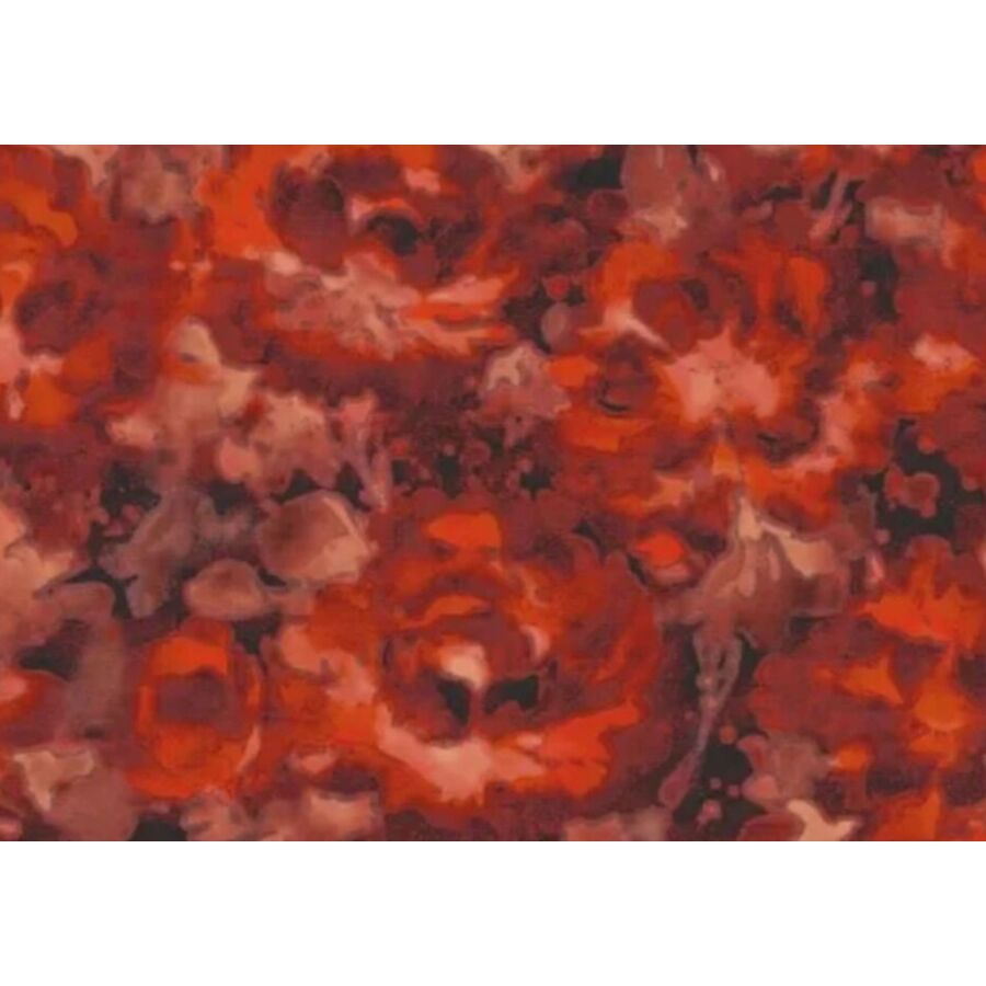 Papier Peint RED BLOOM - Rouge Papier peint