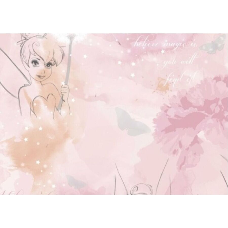 Papier Peint TINKERBELL - Rose Papier peint