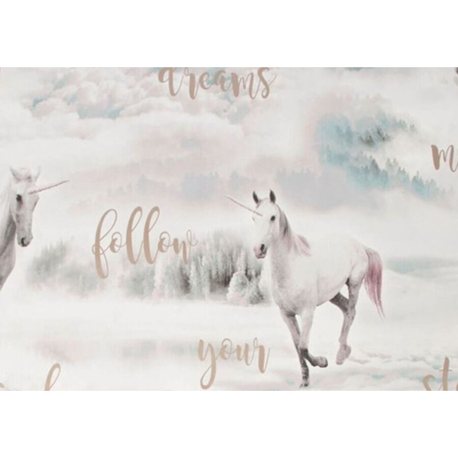 Papier Peint UNICORN DREAMLAND - Multicouleur Papier peint