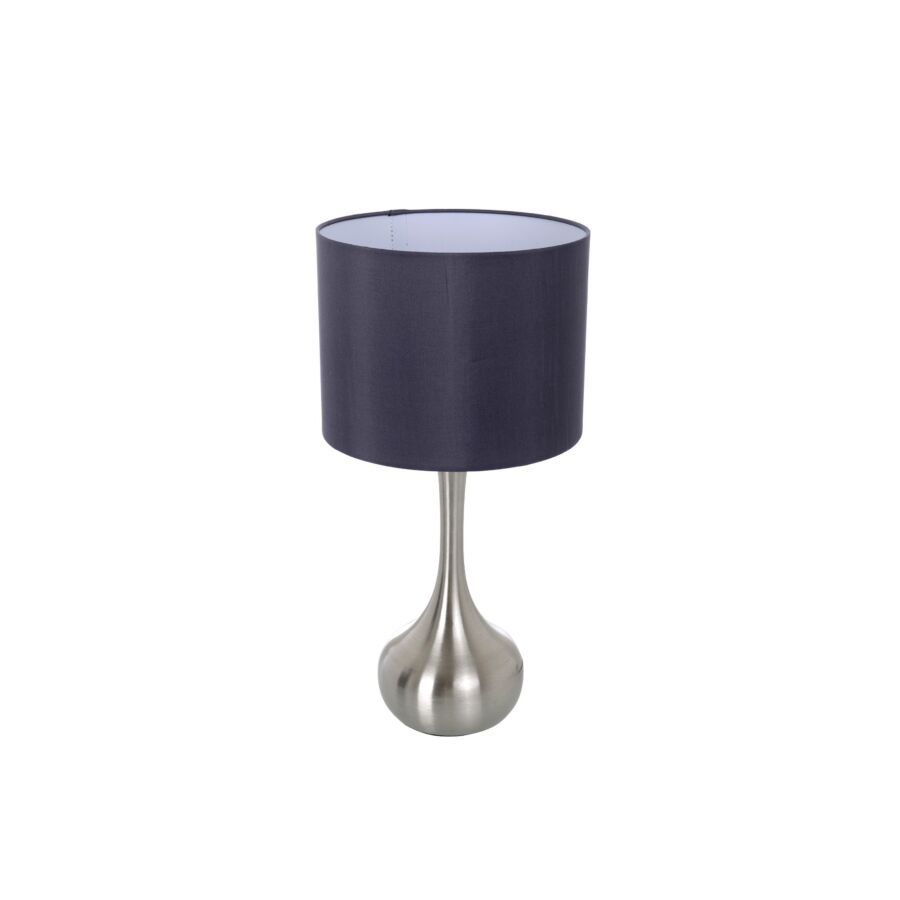Lampe De Table En Métal 23x44cm - Silver Bon plan