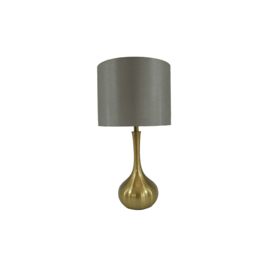 Lampe De Table En Métal 23x44cm - Doré Bon plan