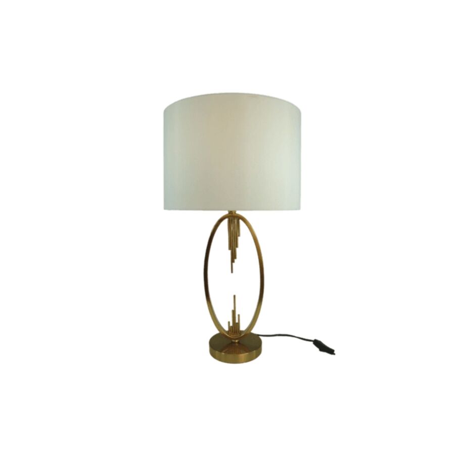 Lampe De Table En Métal 33x60cm - Gold Bon plan