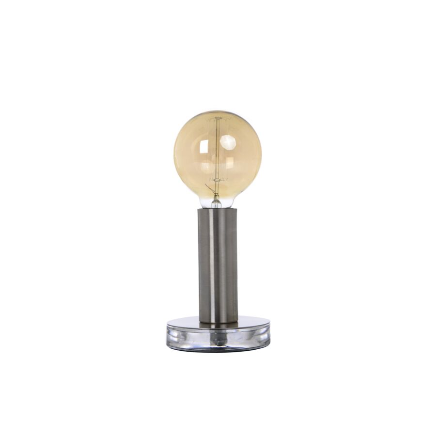 Lampe De Table En Métal - Silver Bon plan