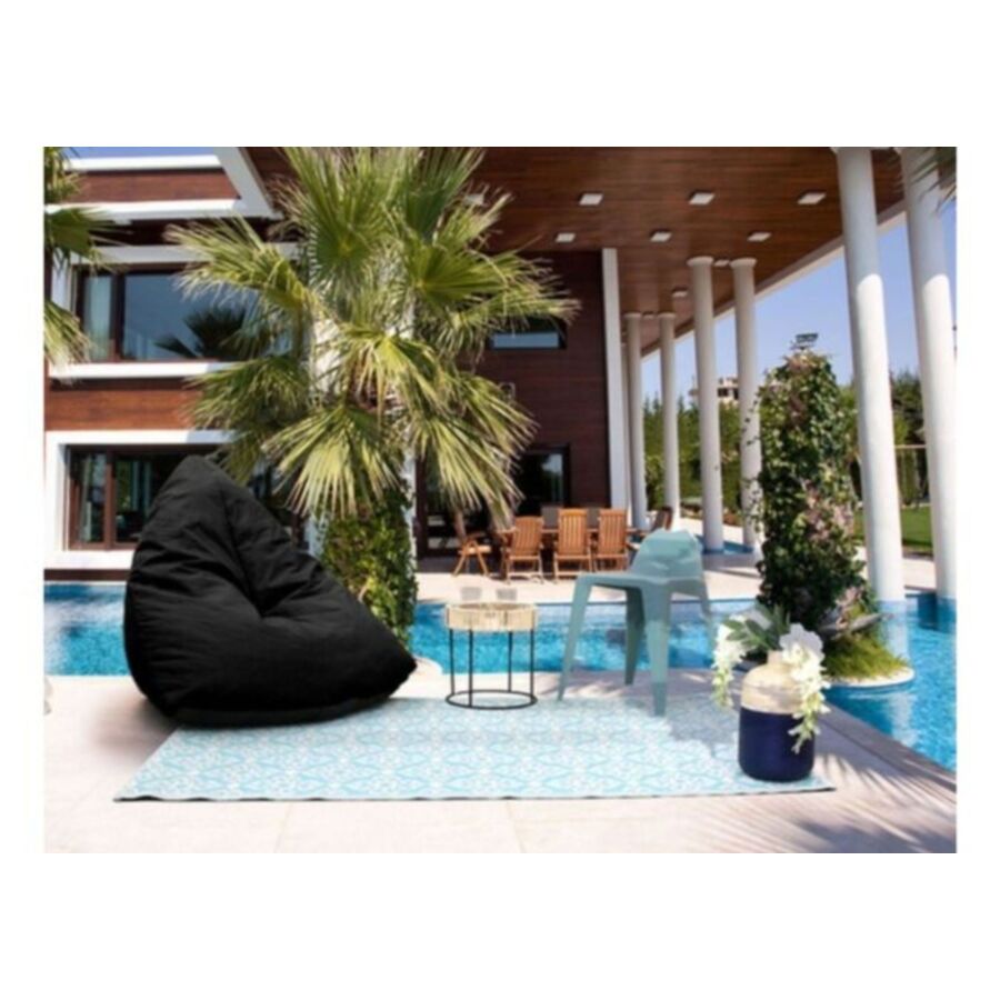 Pouf De Jardin FIZZ - Noir Eléments complémentaires