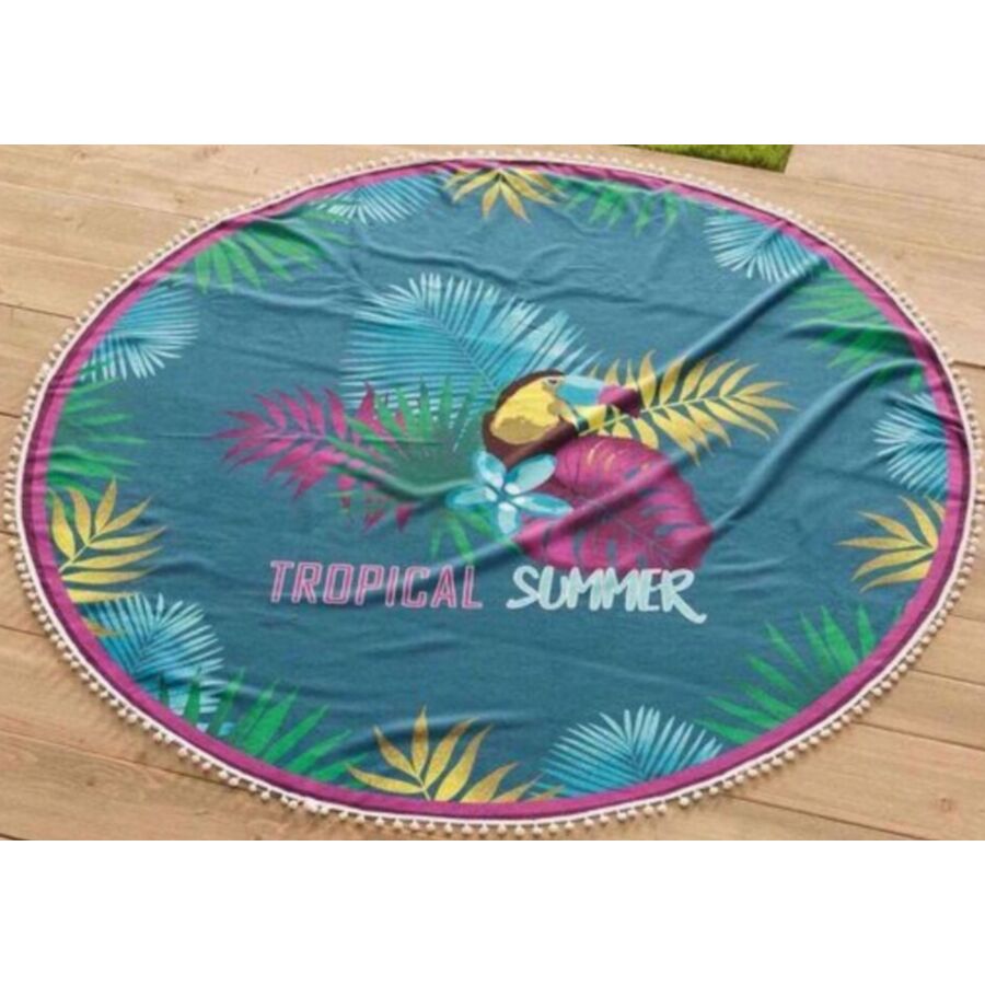 Serviette De Plage HAWAINA - Multicouleur Serviettes de bain