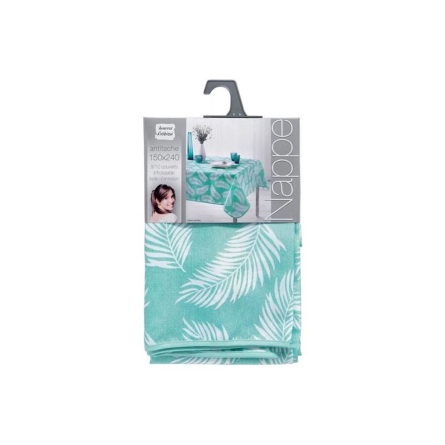 Nappe Rectangle Imprimée LIFETTE - Menthe Nappe et serviettes