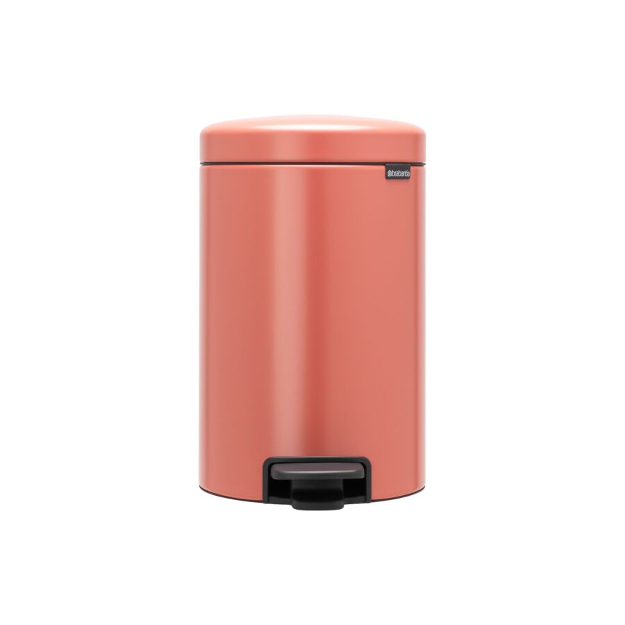 Poubelle À Pedale NEWLCON 12L - Terracotta / Rose Poubelles de salle de bain