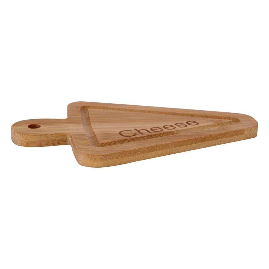 Planche À Découper CHEESE En Bambou - Teck Cuisson et préparation