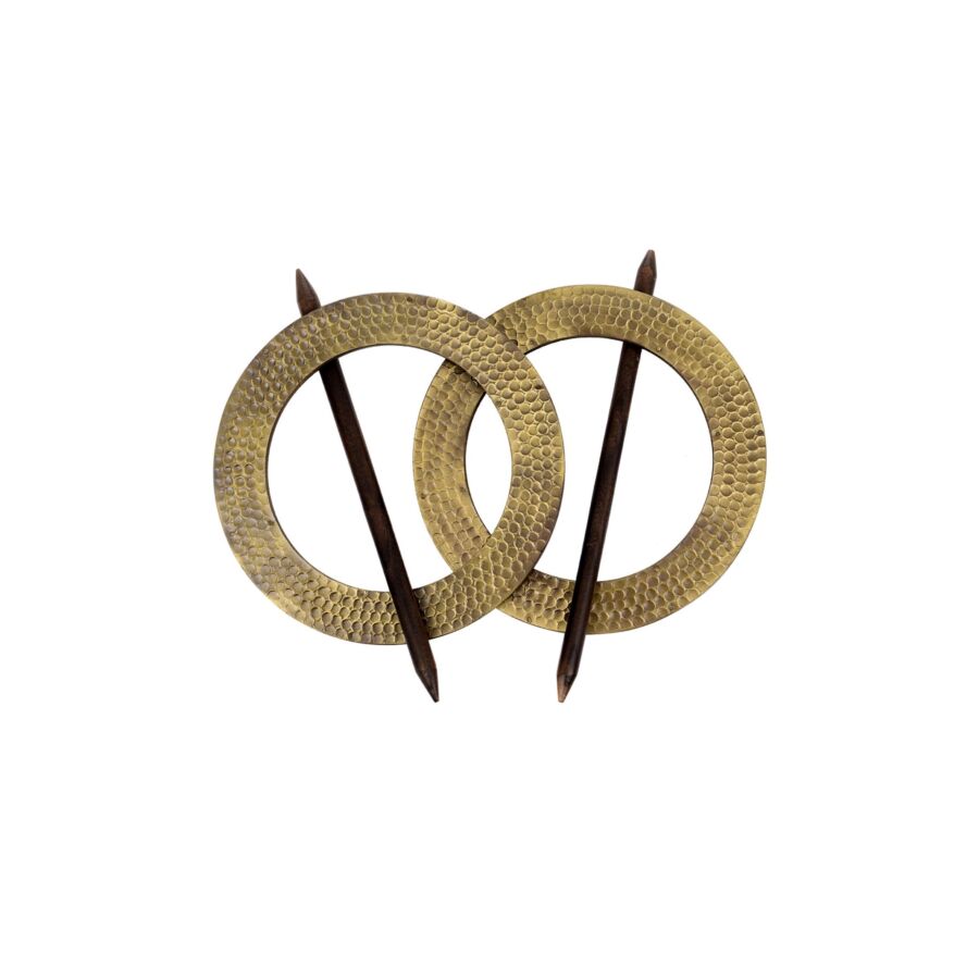 Set De 2 Clips INDIA - Bronze Tringles et accessoires rideaux