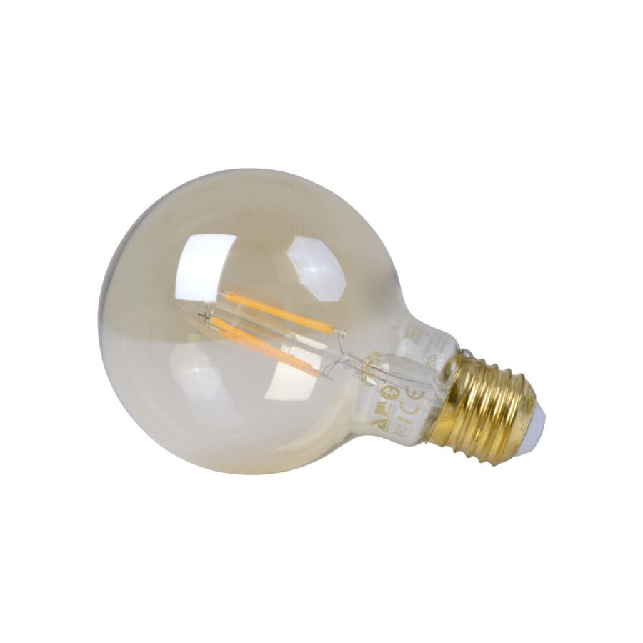 Ampoule E27 LED G80 2200K AMBER - Jaune