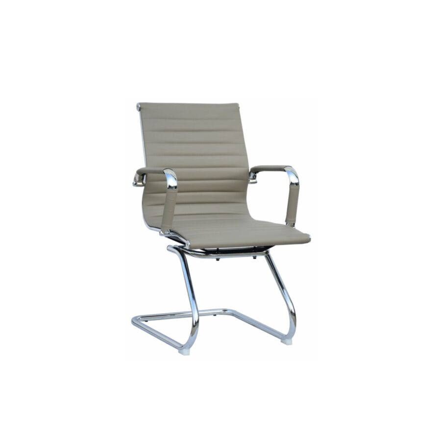 Fauteuil Visiteur BELLA - Grège Fauteuil Visiteur