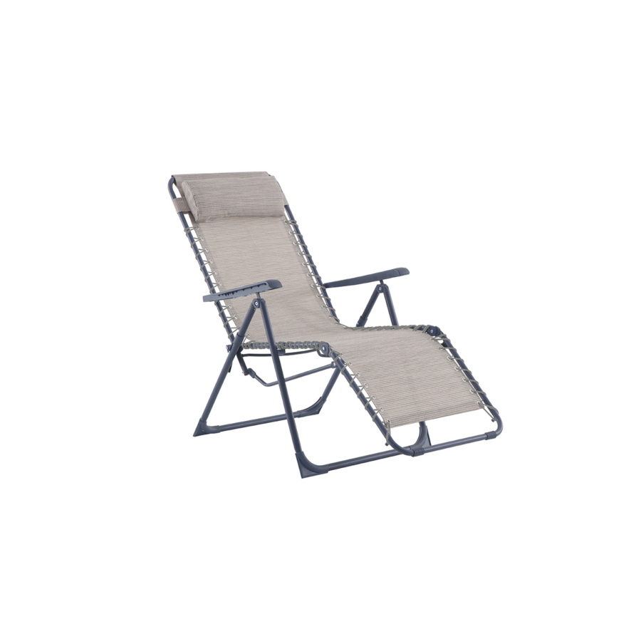 Relax BERELAX Multi-Positions Avec Repose Tête - Bleu Déstockage