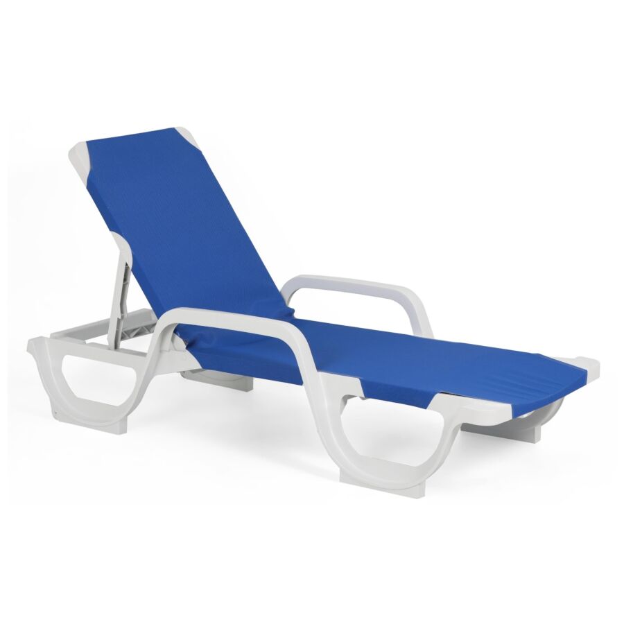 Bain De Soleil LENA Avec Roulettes Transat et bain de soleil