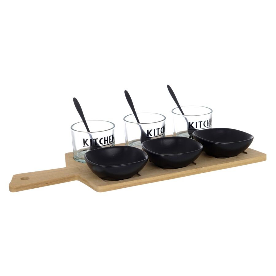 Set Apéritifs 10 Pièces Serviteurs