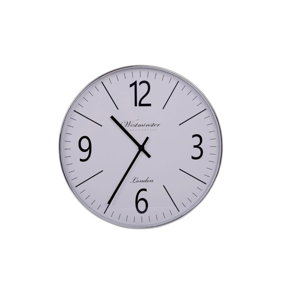 Horloge MURALE - Argenté Horloges