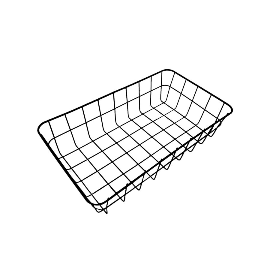Panier En Métal - Noir Rangement cuisine