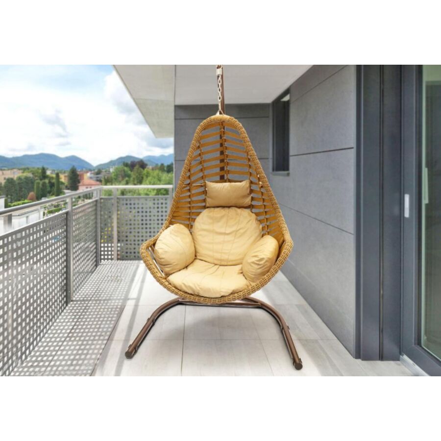 Chaise Pendante MILAS - Beige