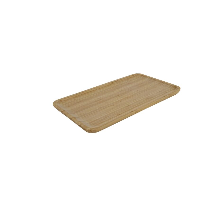 Plateau De Service En Bambou - Chêne Accessoires Cuisine