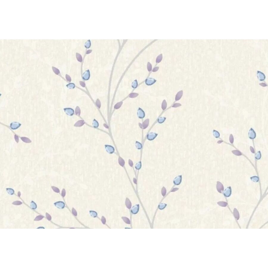 Papier Peint OPUS AMELIO - Bleu Lilac Papier peint