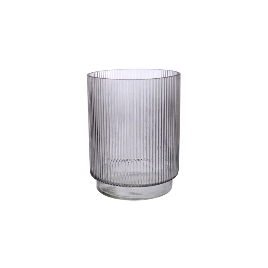 Vase En Verre 15x19cm Vases