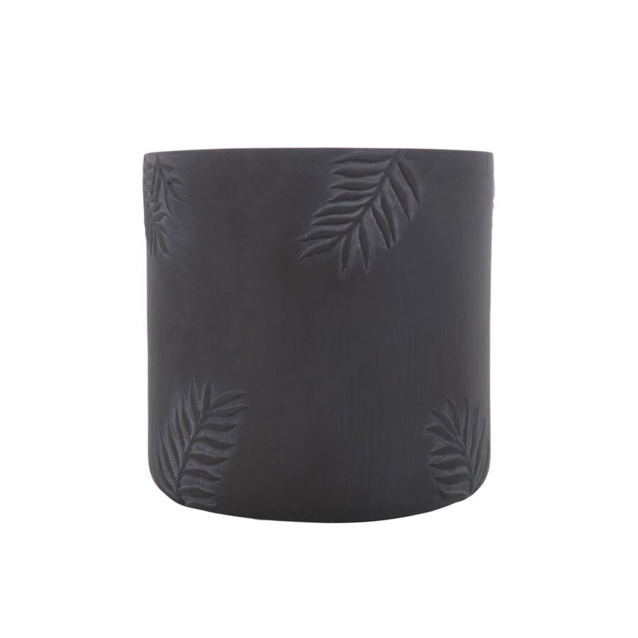 Pot En Fibre 24cm - Taupe Décoration