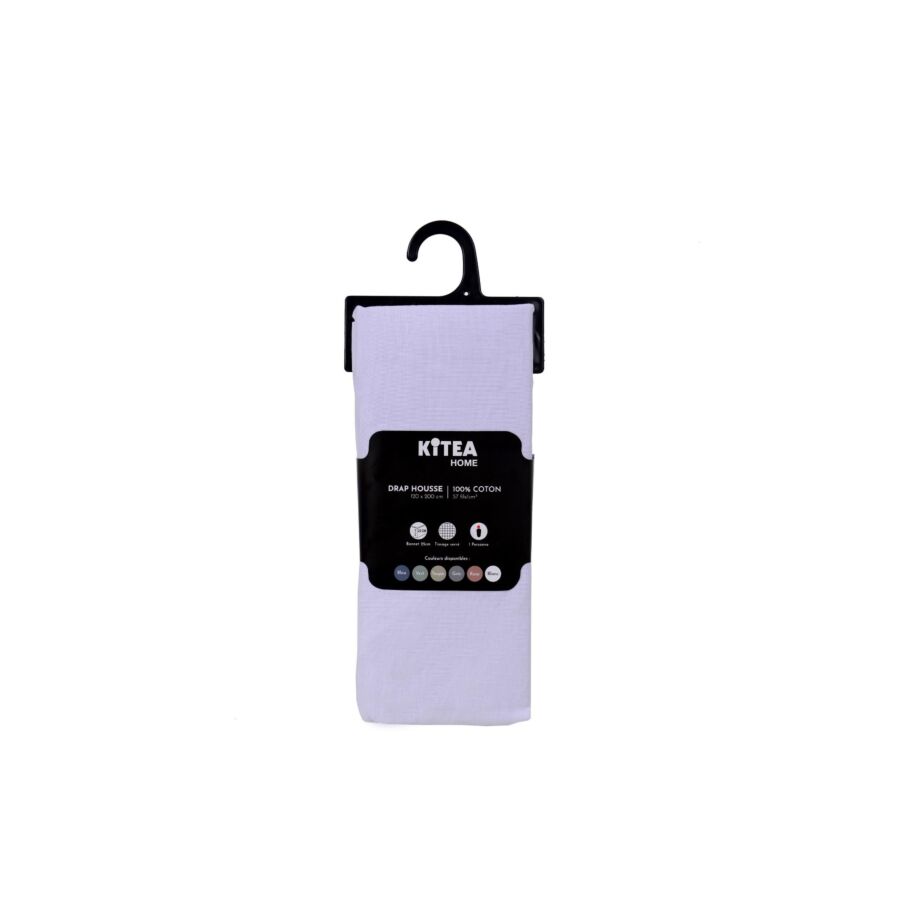Drap Housse TODAY 4 - Blanc Draps