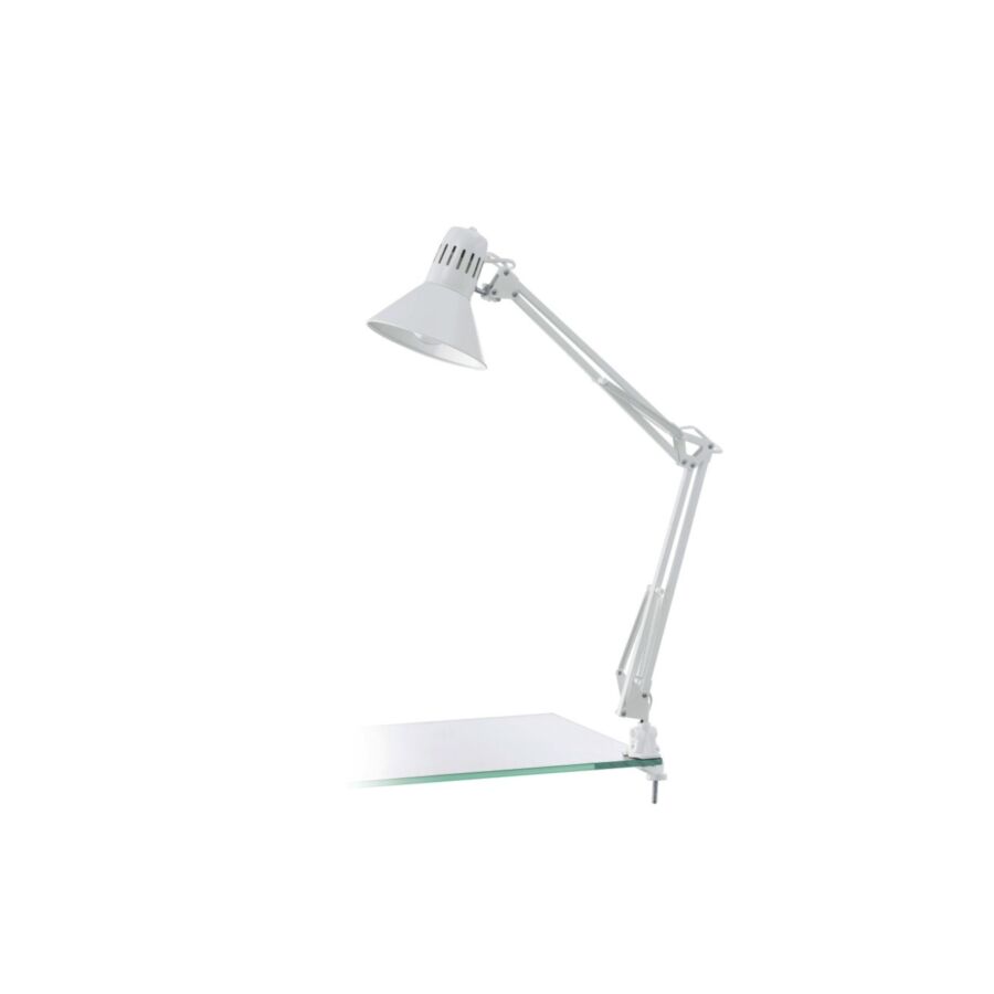 Lampe De Table FIRMO - Blanc Brillant Soldes BTS