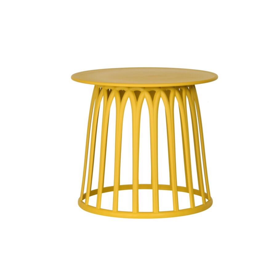 Table Basse Ronde TAJE - Moutarde