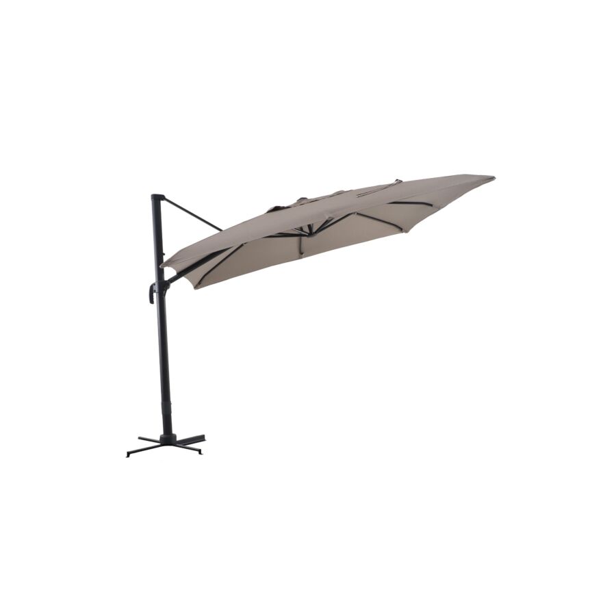 Parasol Déporté Inclinable ROOF - Taupe Parasols déportés