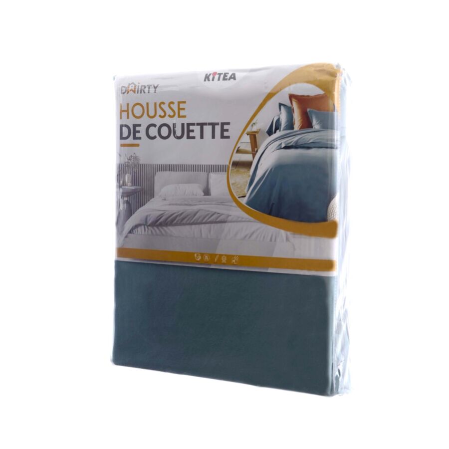 Housse De Couette - Vert Émeraude Parure de lits